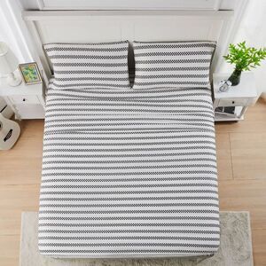 Mingled Threads - Sportopia Full Black/White Checkered Grid Jersey S Black/White